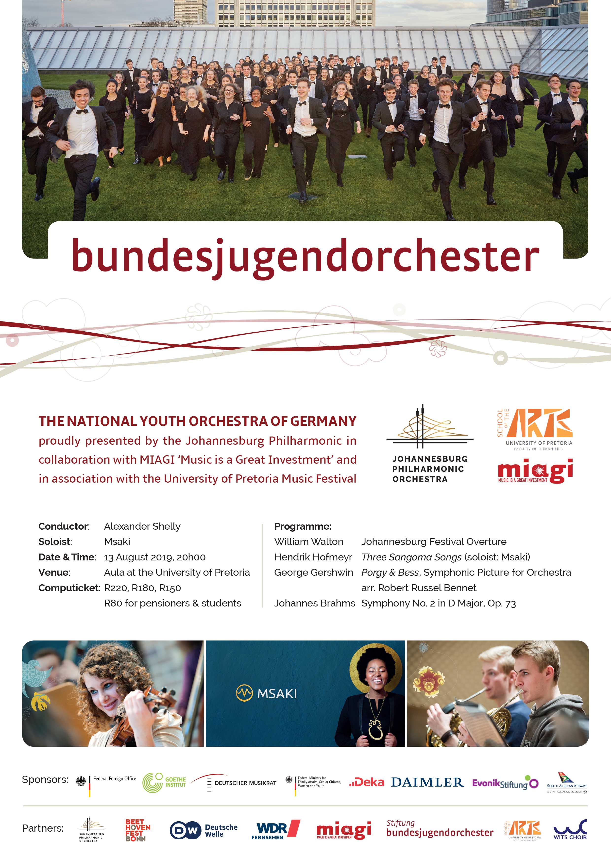 National Youth Orchestra Germany Poster