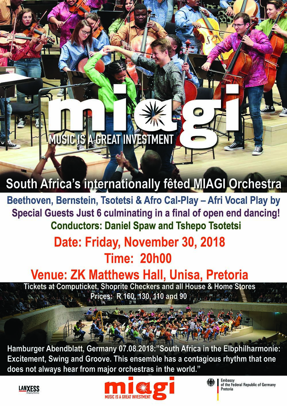 MIAGI Orchestra Concert 30 November 2018